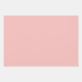 Niedliche Pastellfarbe Geschenkpapier Set (Vorderseite 2)