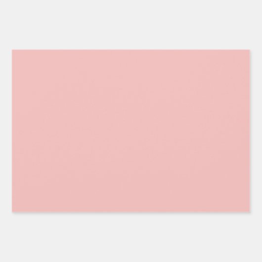 Niedliche Pastellfarbe Geschenkpapier Set (Vorderseite 2)