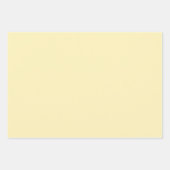 Niedliche Pastellfarbe Geschenkpapier Set (Vorderseite)