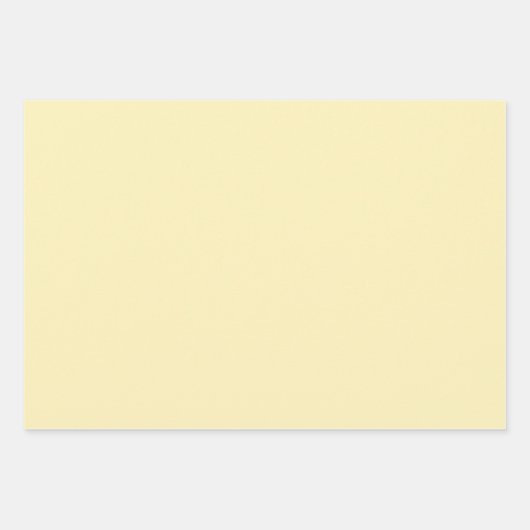 Niedliche Pastellfarbe Geschenkpapier Set (Vorderseite)