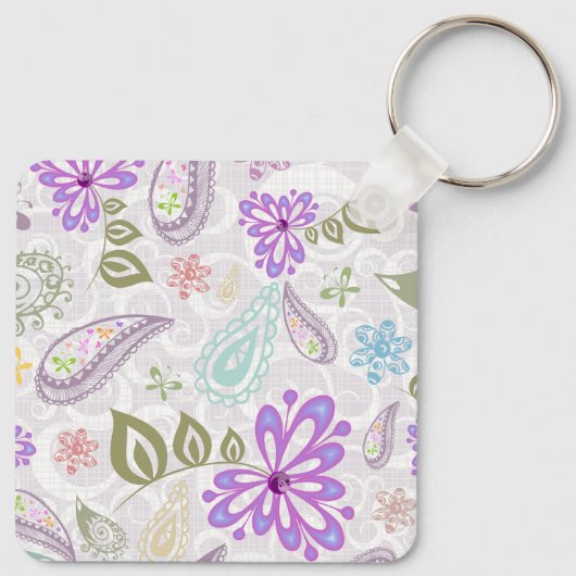 Niedliche Pastellfarben Schlüsselanhänger (Rückseite)