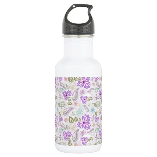 Niedliche Pastellfarben Trinkflasche (Vorderseite)