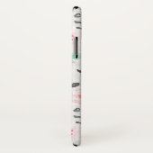 Niedliche pastellfarbene Azteken Case-Mate iPhone Hülle (Hinten/Rechts)