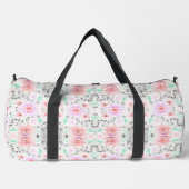 Niedliche pastellfarbene Azteken Duffle Bag (Vorderseite)