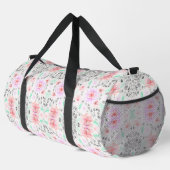 Niedliche pastellfarbene Azteken Duffle Bag (Rechte Ecke)