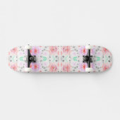 Niedliche pastellfarbene Azteken Skateboard (Horizontal)