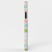 Niedliche, pastellfarbene, rosa, gelbe Farbe Case-Mate iPhone Hülle (Hinten/Rechts)