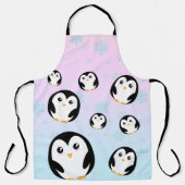 Niedliche Pastellfarbengefälle Schürze (Vorderseite)