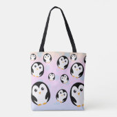 Niedliche Pastellfarbengefälle Tasche (Rückseite)