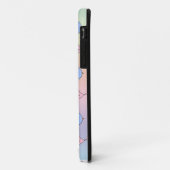 Niedliche Pastellvögel Case-Mate iPhone Hülle (Hinten/Links)