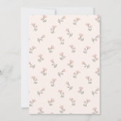 Niedliche Pastelostereijagd und Brunch Einladung (Rückseite)