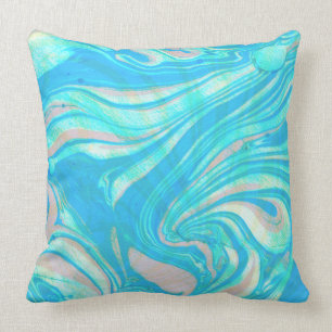 Niedliche Pasteltöne Marmorstein Kissen