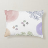 Niedliche Pastete Abstrakt Brush Stroke Dekokissen (Rückseite)