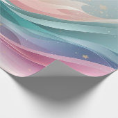 Niedliche Pastete mit Stern Geschenkpapier (Ecke)