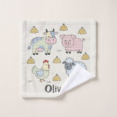Niedliche Patchwork-Zuchttiere Waschlappen (Waschlappen)