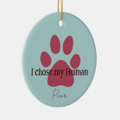 Niedliche Paw Keramik Ornament (Rechts)