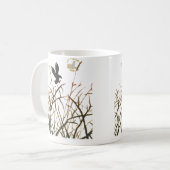 Niedliche Paw Prints Vier-Pet-Fotos Kaffeepause Ta Kaffeetasse (Vorderseite Links)