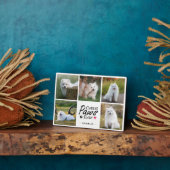 Niedliche Paws je Moderne Niedliche Hundfoto-Colla Fotoplatte (Seite)