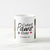 Niedliche Paws je Niedliche Hunde Mama Foto Keepak Kaffeetasse (Mittel)