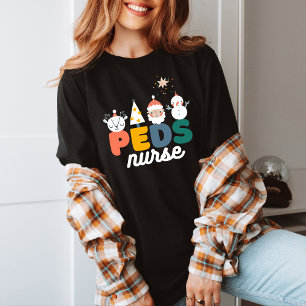 Niedliche Peds Weihnachten für NICU PICU Krankensc T-Shirt