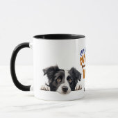 Niedliche Peking Border Collie Sie machen meinen S Tasse (Links)