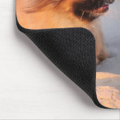 Niedliche Pekingese Hunde Mousepad (Ecke)