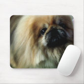 Niedliche Pekingese Mausunterlage Mousepad (Mit Mouse)