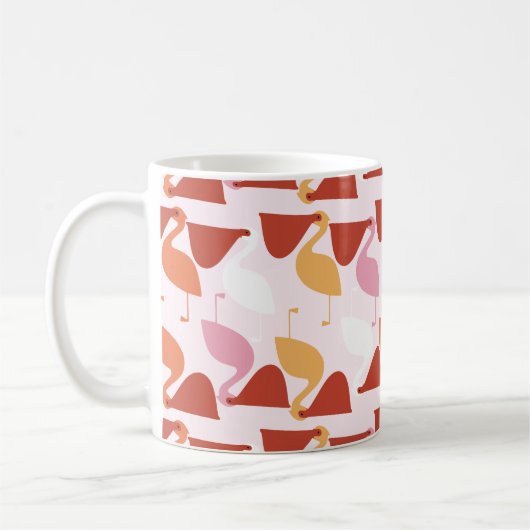 Niedliche Pelican Coffee Tasse (Links)