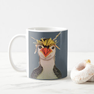 Niedliche Penguin-Gesichts-Tasse Kaffeetasse