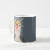 Niedliche Penguin-Gesichts-Tasse Kaffeetasse (Vorderseite Links)