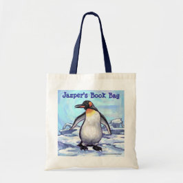 Niedliche Penguin Personalisierte Buchtasche Tragetasche
