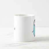 Niedliche Penguin-Tasse personalisierte niedliche Kaffeetasse (Mittel)