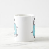 Niedliche Penguin-Tasselustige glückliche Kaffeetasse (Mittel)