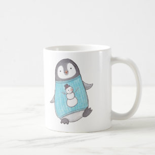 Niedliche Penguin-Tasselustige glückliche Kaffeetasse