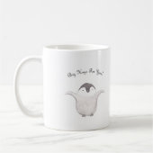 Niedliche Penguin-Umarmungs-Tassen-Schale Kaffeetasse (Links)