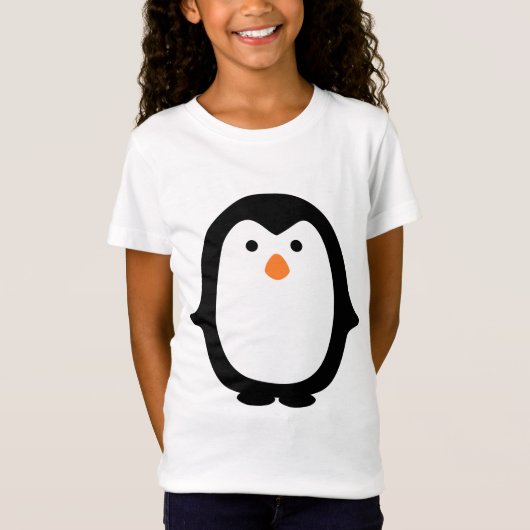 Niedliche Penguinillustration T-Shirt (Vorderseite)