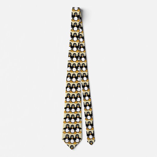 Niedliche Penguins Krawatte (Vorderseite)