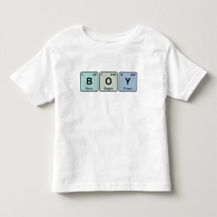 Niedliche Periodische Tabelle BOY Kleinkind T-shirt