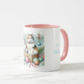 Niedliche Perserkatze Tasse (VorderseiteRechts)