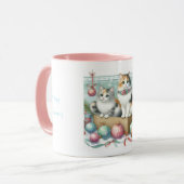 Niedliche Perserkatze Tasse (Vorderseite Links)