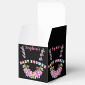 Niedliche Personalisierte Babydusche Geschenkschachtel (Geöffnet)