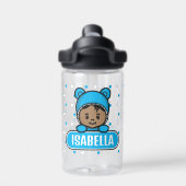 Niedliche Personalisierte Babyflasche für Kinder Trinkflasche (Rückseite)