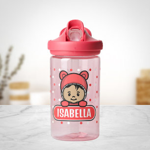 Niedliche Personalisierte Babyflasche für Mädchen Trinkflasche