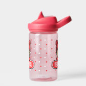 Niedliche Personalisierte Babyflasche für Mädchen Trinkflasche (Links)