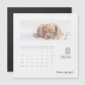 Niedliche Personalisierte Begleiter Liebhaber des  Magnetkarte (Vorne/Hinten)