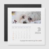 Niedliche Personalisierte Begleiter Liebhaber des Magnetkarte (Vorne/Hinten)