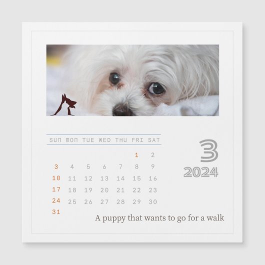 Niedliche Personalisierte Begleiter Liebhaber des Magnetkarte (Vorderseite)