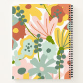 Niedliche Personalisierte Blumenkinder Notizblock (Rückseite)