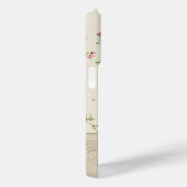 Niedliche Personalisierte Blumenzellenschrift Case-Mate iPhone Hülle (Rückseite / Rechts)