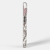 Niedliche Personalisierte Boho Floral-Wildblume Case-Mate iPhone Hülle (Rückseite / Rechts)